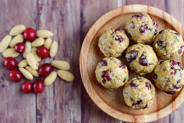 Boules d’énergie à emporter sur la route