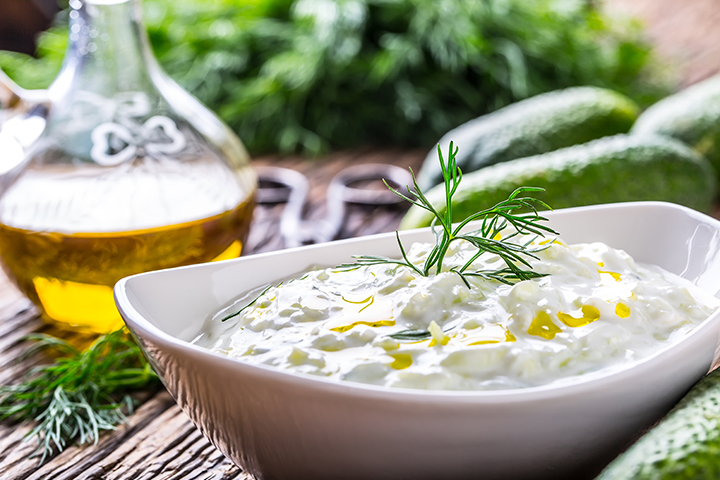 Cuisine grecque : recette de sauce tzatziki