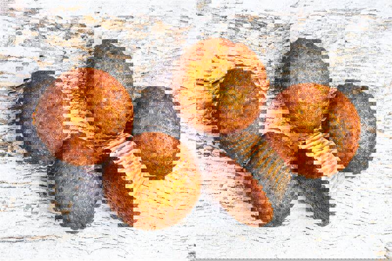 Hemp recipe, banana and hemp muffins