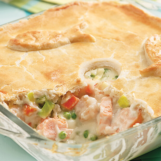 Pâté de saumon et crevettes pour faire changement du pâté au poulet