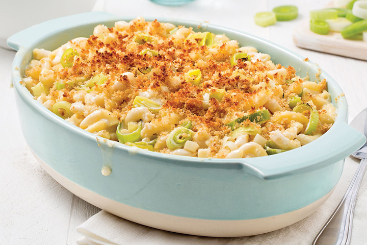 Recette de souper de semaine : un macaroni au fromage et aux poireaux rapide à faire