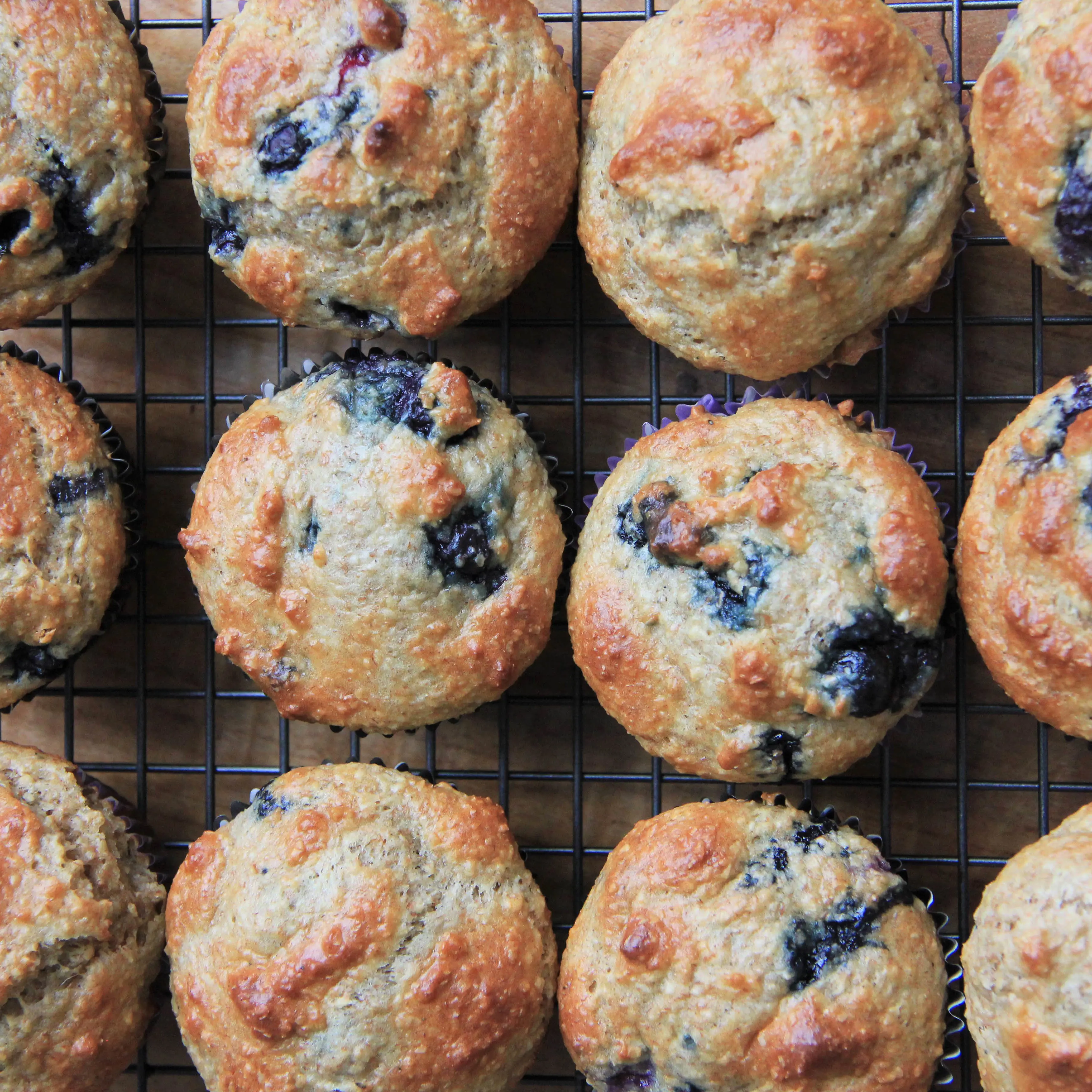 Blueberry bran muffins for diabetics
