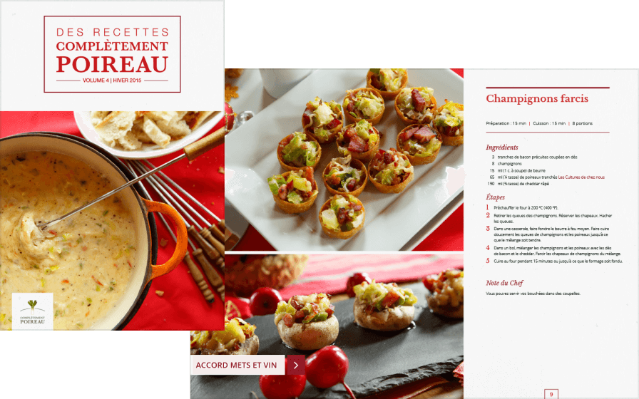 Recettes savoureuses pour le temps des fêtes