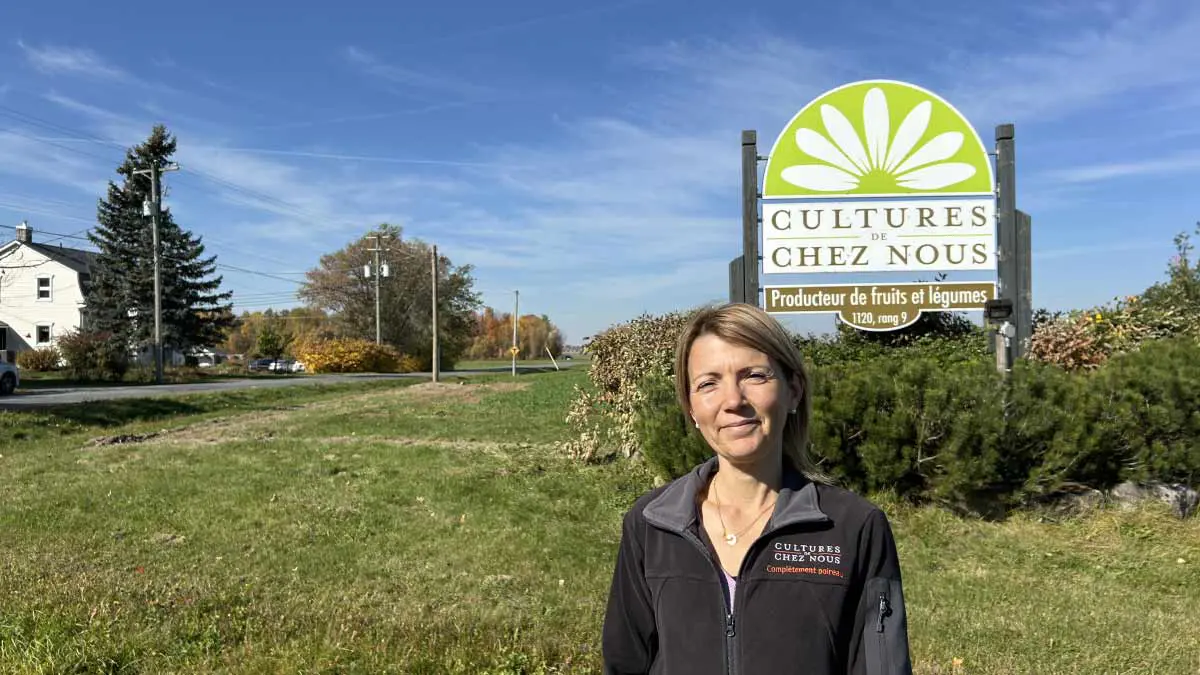 Interview with Valérie, general manager at Les Cultures de chez nous farm