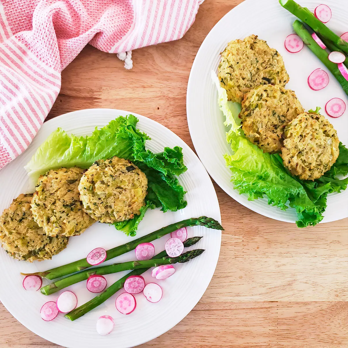 Les Cultures de chez nous leek risotto galettes