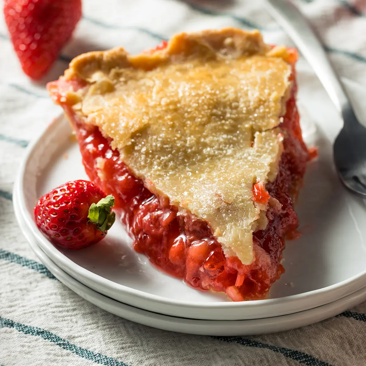 Strawberry pie