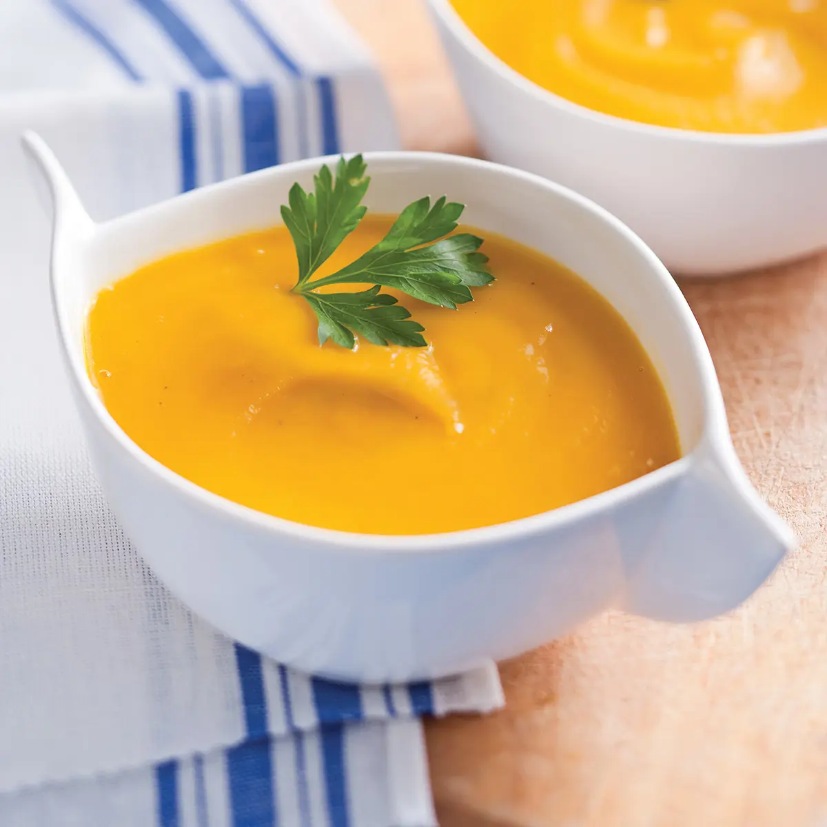 Simple root vegetable velouté