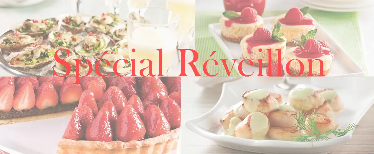 Menu spécial de Noël