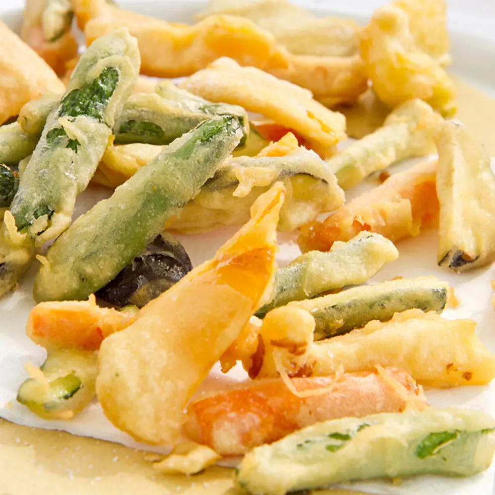 Leeks mignons tempura