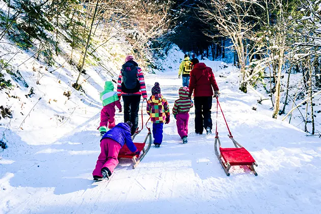 Semaine de relâche : activités et bouffe en famille
